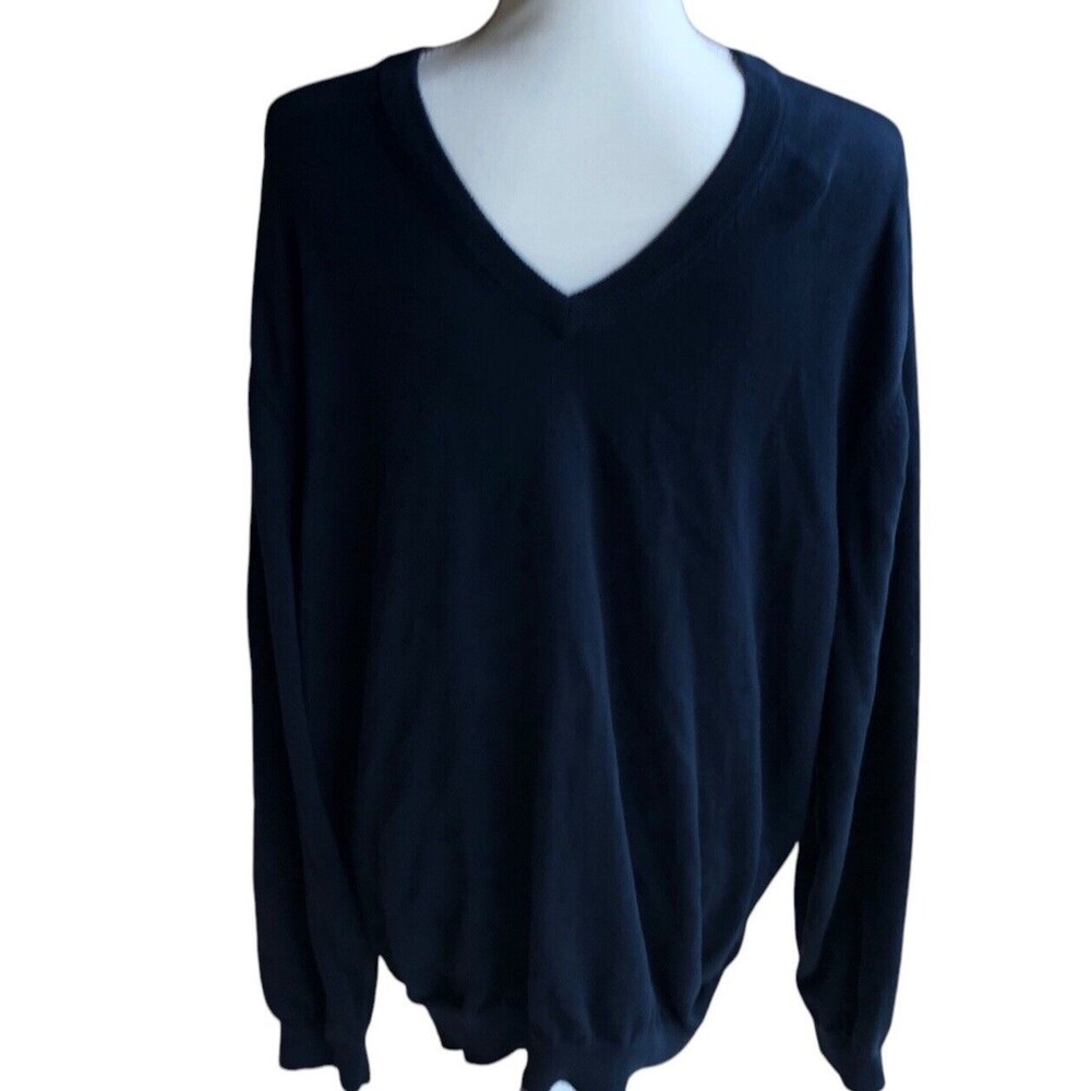 Brooks Brother’s Sweater Men’s Navy Blue XXL Normcore Cozycore